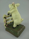 [2120059] 2er Set Buchstützen Gusseisen Schwein Bild 4