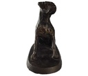 [LA-41021] Skulptur Figur Gusseisen Hund Bulldogge Rustikal Bild 7
