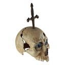 [LA-41041] Skulptur Figur Gusseisen Totenkopf Gothic Halloween Bild 3