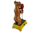 [LA-41059] Figur Skulptur Gusseisen mechanisch Hund Boxball Boxer Antik-Stil Bild 6