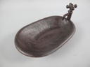 [LA-41080] Seifenschale eisen rustikal L 19x11 cm Bild 3