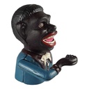 [LA-41150] Spardose Geldbank Skulptur Gusseisen Lustig Spaß H 17 cm Bild 6