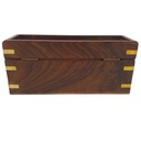 [LA-41155] Holzbox Teebox Teedose Holddose Teebeutelspender für Tee The-Tee-Tea Braun Bild 4