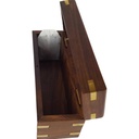 [LA-41155] Holzbox Teebox Teedose Holddose Teebeutelspender für Tee The-Tee-Tea Braun Bild 5