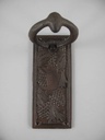 [LA-41170] Gusseisen Türklopfer rustikal braun H 20x9 cm Bild 3