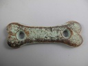 [LA-41171] Gusseisen Türklopfer farbig Totenkopf H 18x11 cm Bild 5