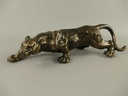[LA-41203] Gusseisen Figur Skulptur Panter Eisen rustikal braun L 41 cm Bild 7