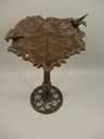 [LA-41266] Gusseisen Vogeltränke rustikal braun H 61x40 cm Bild 8