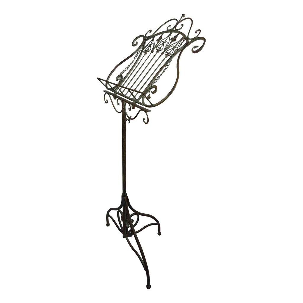 [LA-41445] Menüständer Notenständer Eisen Rustikal Farbig H 125x45 cm Bild 3