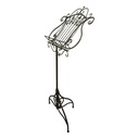 [LA-41445] Menüständer Notenständer Eisen Rustikal Farbig H 125x45 cm Bild 3