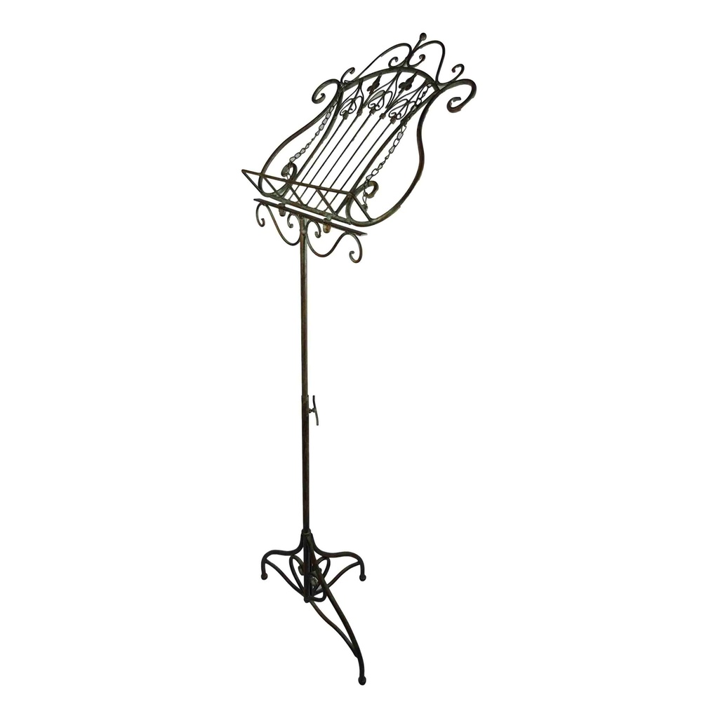 [LA-41445] Menüständer Notenständer Eisen Rustikal Farbig H 125x45 cm Bild 4