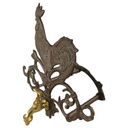 [LA-41470] Skulptur Figur Gusseisen Hahn Garten Bild 2