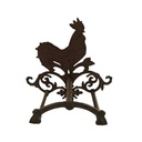 [LA-41470] Skulptur Figur Gusseisen Hahn Garten Bild 3