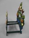[LA-41471] Schlauchhalter Gartenschlauchhalter Garten Gusseisen Frösche farbig #41471 Bild 5