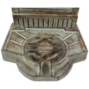 [LA-41581] Standbrunnen Wassersäule Gartenbrunnen Zapfstelle Gusseisen farbig Garten #41581 Bild 2