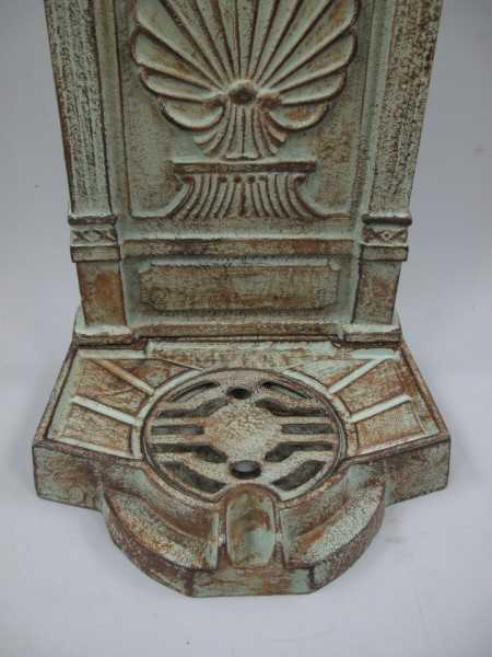 [LA-41585] Standbrunnen Wassersäule Gartenbrunnen Zapfstelle Gusseisen farbig Garten #41585 Bild 3