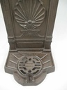 [LA-41586] Standbrunnen Wassersäule Gartenbrunnen Zapfstelle Gusseisen Braun rustikal Garten #41586 Bild 3