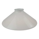 [LA-41934] Lampenschirm Ersatzglas Ersatzschirm Glasschirm weiß #41934 Bild 2