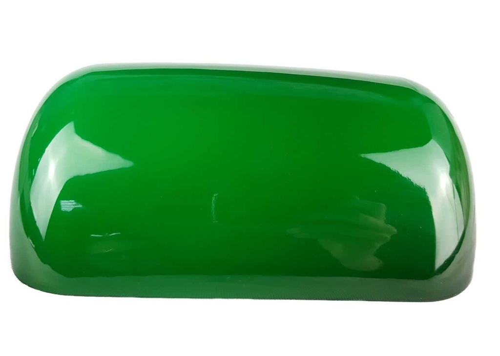 [LA-41936] Ersatzschirm Glasschirm Lampenschirm Bankerlampe Bankerslampe grün 135x230 mm Bild 2