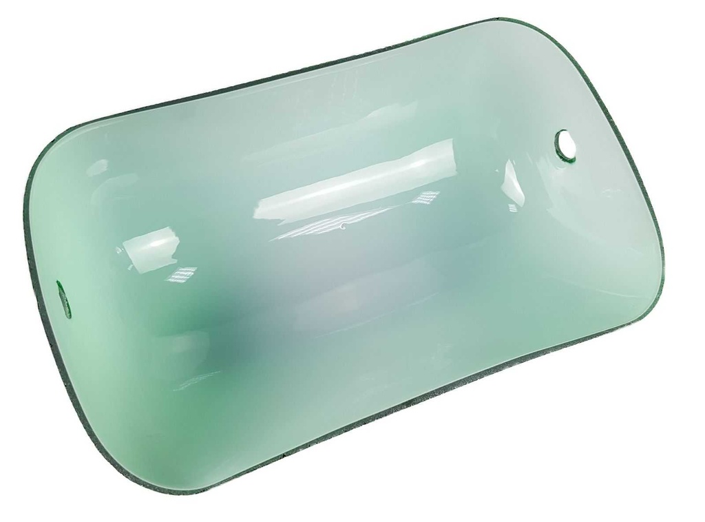 [LA-41936] Ersatzschirm Glasschirm Lampenschirm Bankerlampe Bankerslampe grün 135x230 mm Bild 4