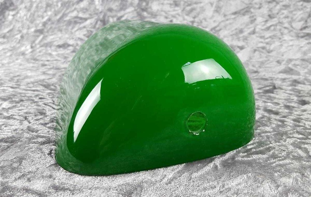 [LA-41936] Ersatzschirm Glasschirm Lampenschirm Bankerlampe Bankerslampe grün 135x230 mm Bild 8
