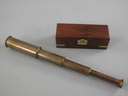 [LA-42709] Fernrohr Fernglas Messing brüniert Bild 3