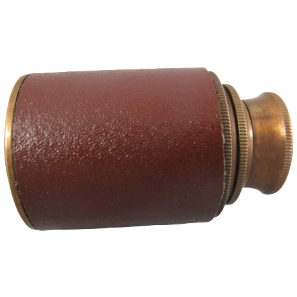 [LA-42714] Fernrohr Fernglas Messing brüniert Bild 2