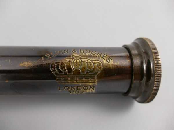 [LA-42719] Fernglas Messing brüniert Bild 9