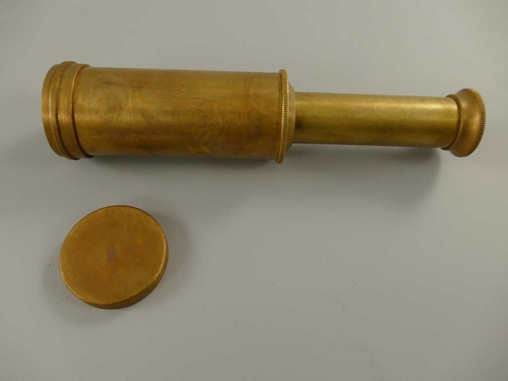 [LA-42720] Nautikset Messing Brüniert Holzdose L 17cm Bild 3