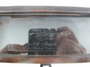 [LA-42721] Fernrohr Fernglas Messing brüniert Holz Box L 16x7cm Bild 7