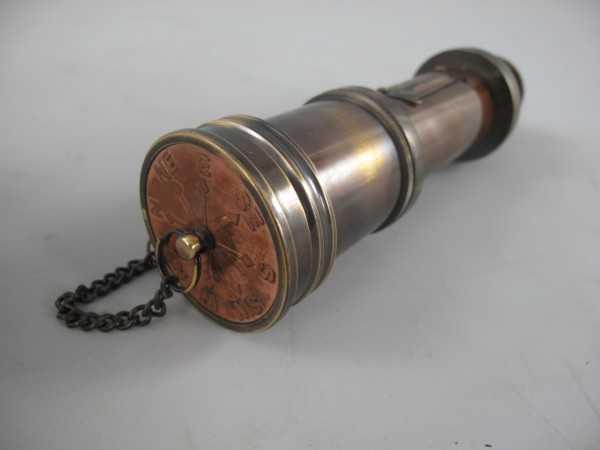 [LA-42723] Fernglas Messing brüniert Bild 7