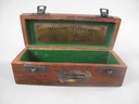 [LA-42725] Fernrohr Fernglas Messing/Leder grün patiniert Bild 7