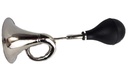 [LA-42740] Autohupe Ballhupe Oldtimerhupe Fanhupe Autohorn Tröte vernickelt L 44 cm Bild 2