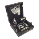 [LA-42751] Nautikset Vernickelt Schwarz 12x12cm Bild 2