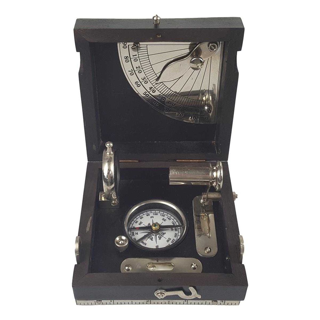 [LA-42751] Nautikset Vernickelt Schwarz 12x12cm Bild 3