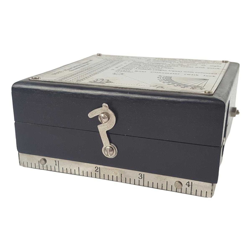[LA-42751] Nautikset Vernickelt Schwarz 12x12cm Bild 6