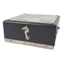 [LA-42751] Nautikset Vernickelt Schwarz 12x12cm Bild 6