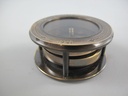[LA-42763] Kompaß Mit Box Messing Brüniert D 7 cm #42763 Bild 2