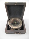[LA-42763] Kompaß Mit Box Messing Brüniert D 7 cm #42763 Bild 4