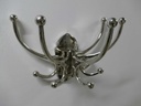 [LA-42847] Garderobenhaken Wandhaken Kleiderhaken Mantelhaken vernickelt Bild 4