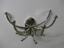 [LA-42847] Garderobenhaken Wandhaken Kleiderhaken Mantelhaken vernickelt Bild 5