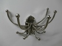 [LA-42847] Garderobenhaken Wandhaken Kleiderhaken Mantelhaken vernickelt Bild 6