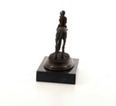 [LA-43223] Bronzeskulptur Bronzefigur Reiter und Pferd Galoppsport Jockey Antik-Stil Bild 7