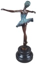 [LA-43233] Bronzeskulptur Bronzefigur Ballerina Balletttänzerin #43233 Bild 4