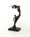 [LA-43236] Bronzeskulptur Bronzefigur Junges Paar Bild 3