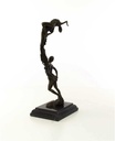 [LA-43236] Bronzeskulptur Bronzefigur Junges Paar Bild 7