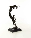[LA-43236] Bronzeskulptur Bronzefigur Junges Paar Bild 8