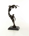 [LA-43236] Bronzeskulptur Bronzefigur Junges Paar Bild 10