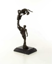 [LA-43236] Bronzeskulptur Bronzefigur Junges Paar Bild 11