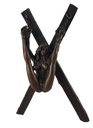 [LA-43247] Bronzeskulptur Bronzefigur Frau An Kreuz Gefesselt Antik-Stil Bild 5